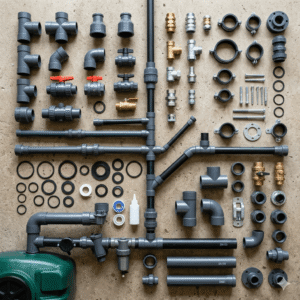 Pipework, Valves & Connection Fittings