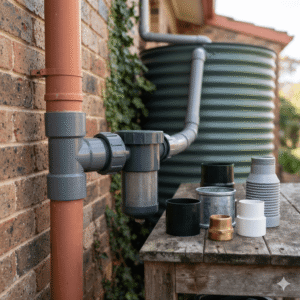 Reducing Bushing for Rainwater Harvesting