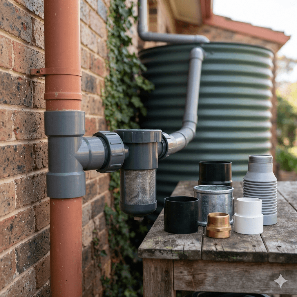 Reducing Bushing for Rainwater Harvesting
